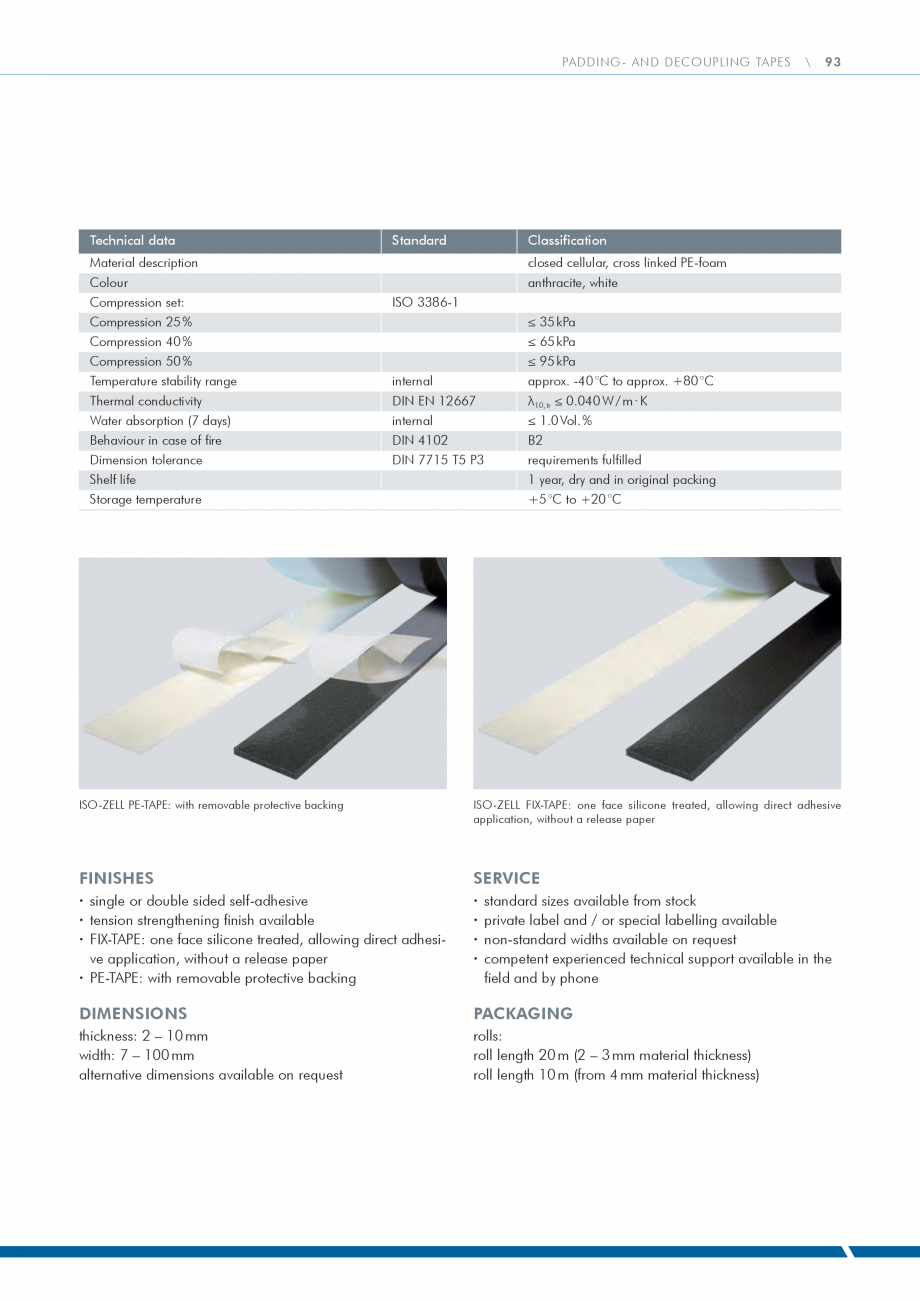 Pagina 93 - Catalog produse ISO CHEMIE ISO Chemie Catalog, brosura Engleza nks to the dovetail...
