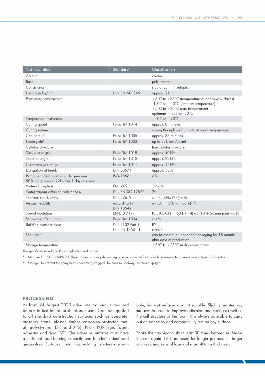 Pagina 95 - Catalog produse ISO CHEMIE ISO Chemie Catalog, brosura Engleza more stability additional...