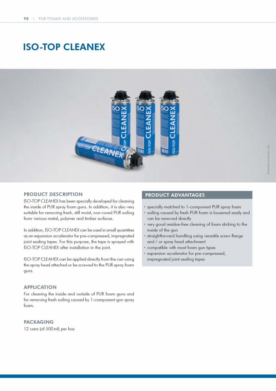 Pagina 98 - Catalog produse ISO CHEMIE ISO Chemie Catalog, brosura Engleza ry, to individual...
