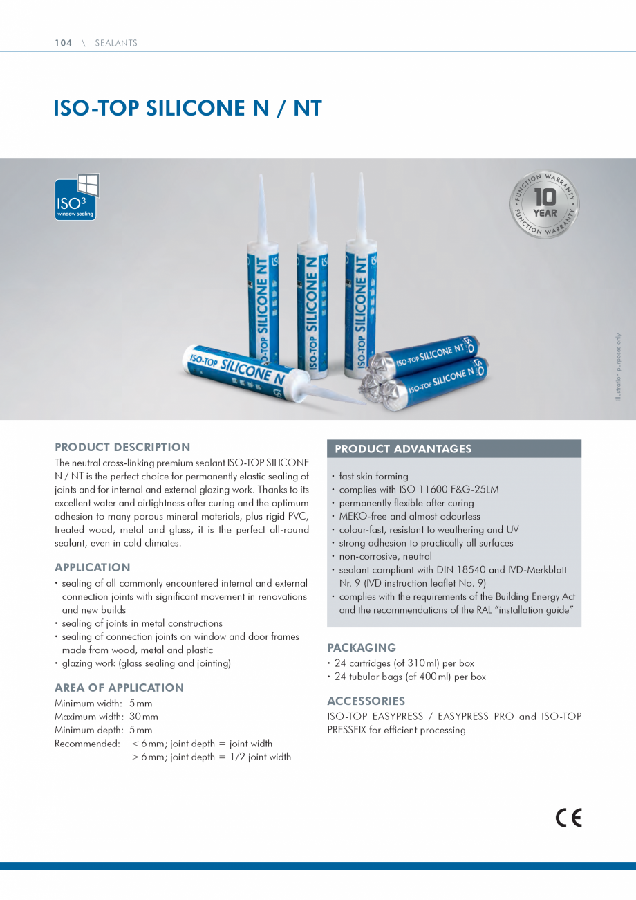 Pagina 104 - Catalog produse ISO CHEMIE ISO Chemie Catalog, brosura Engleza on-rotting

Compressive ...