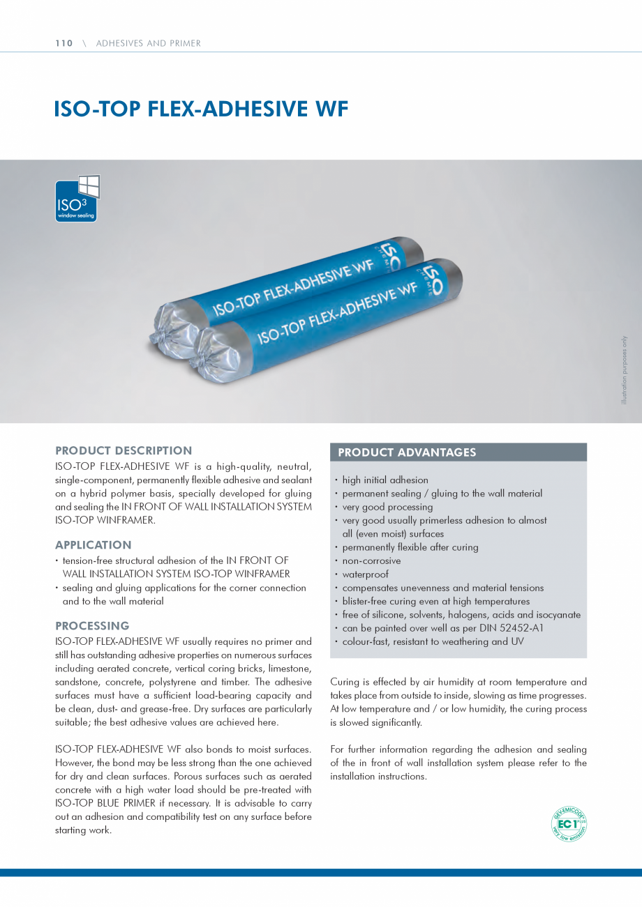 Pagina 110 - Catalog produse ISO CHEMIE ISO Chemie Catalog, brosura Engleza 00 / 80
120 / 80
and 140...