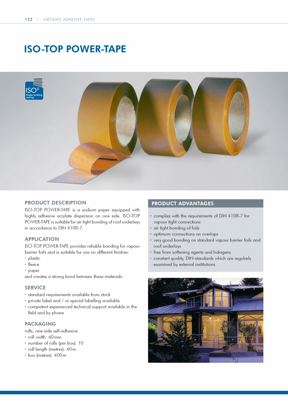 Pagina 122-Catalog produse ISO CHEMIE ISO Chemie Catalog, brosura Engleza e frame and
press down hard or roll...