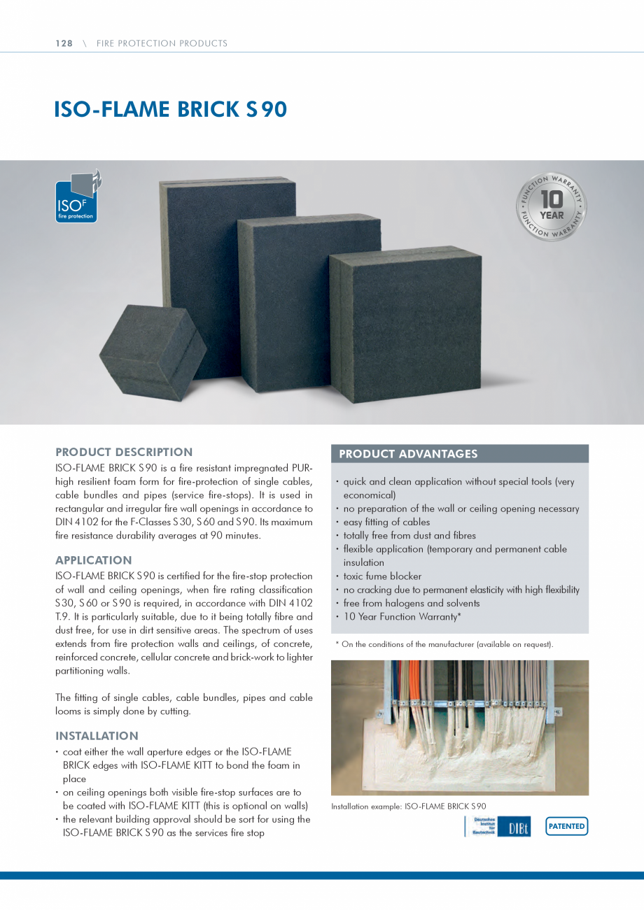 Pagina 128-Catalog produse ISO CHEMIE ISO Chemie Catalog, brosura Engleza detailed information about
processing...