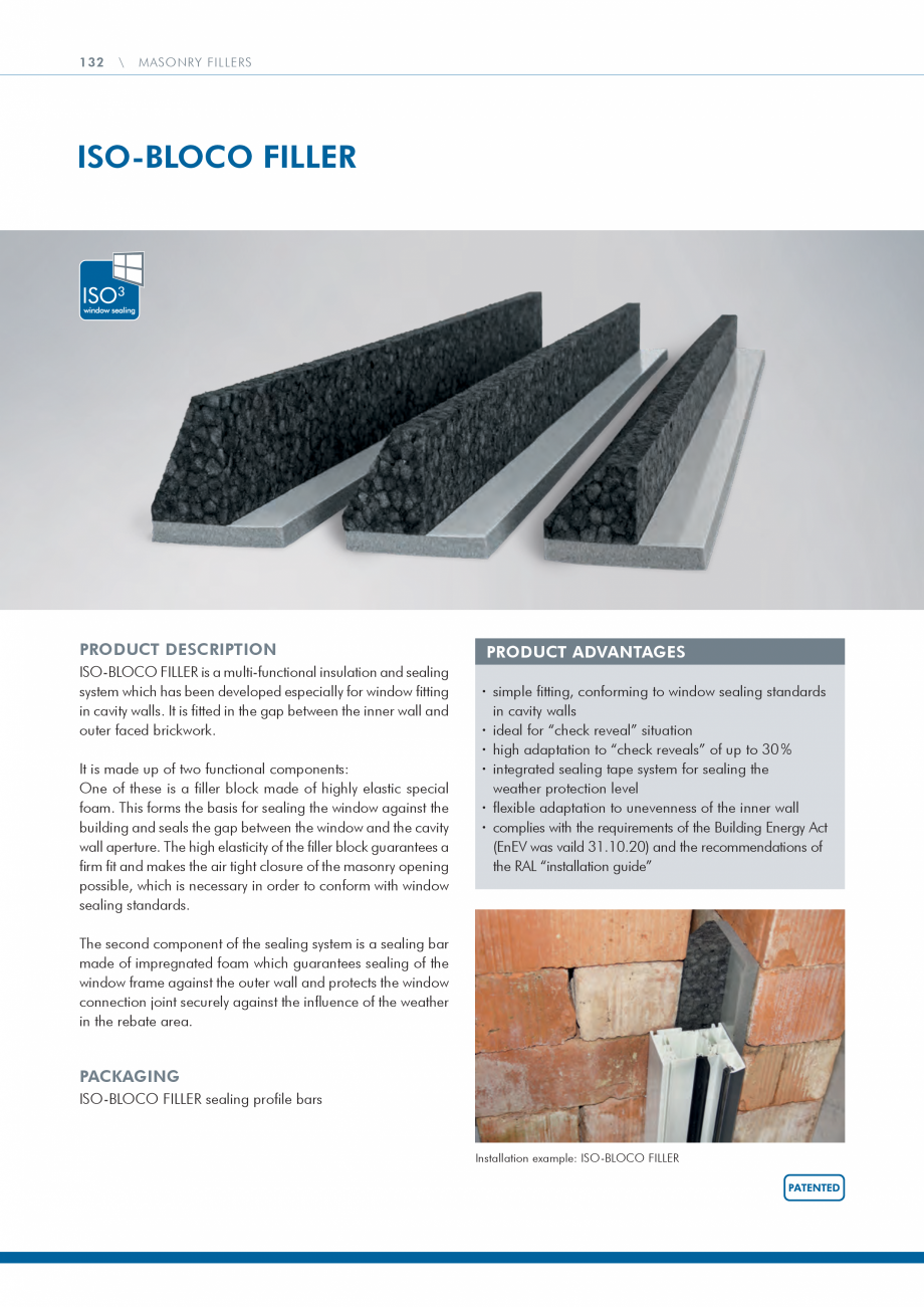 Pagina 132-Catalog produse ISO CHEMIE ISO Chemie Catalog, brosura Engleza  150, 200, 250, 300, 400, 500 mm...