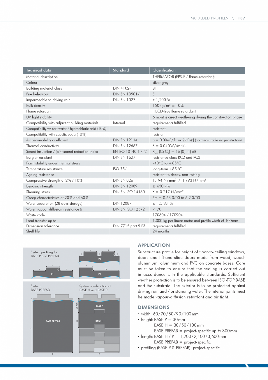 Pagina 137 - Catalog produse ISO CHEMIE ISO Chemie Catalog, brosura Engleza g the optional...