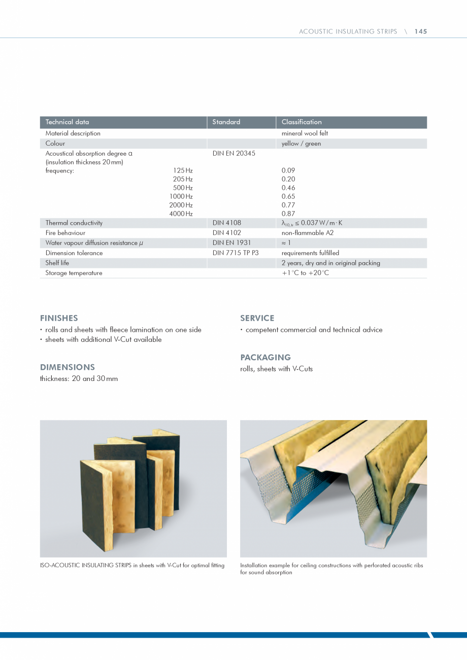 Pagina 145 - Catalog produse ISO CHEMIE ISO Chemie Catalog, brosura Engleza ted foam strips, it also...