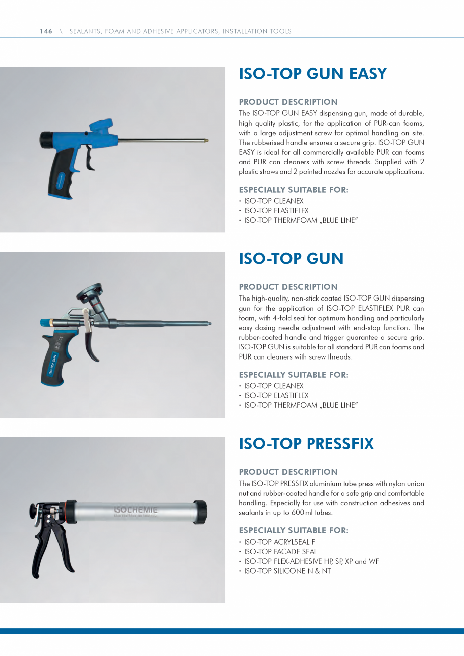 Pagina 146 - Catalog produse ISO CHEMIE ISO Chemie Catalog, brosura Engleza  at break

DIN 53504
...