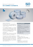 Foile speciala extrem de flexibila si alungibila pentru etansare la intemperii ISO Chemie - ISO-CONNECT Outside