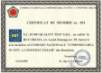 Certificat de membru nr.024 EURO QUALITY TEST