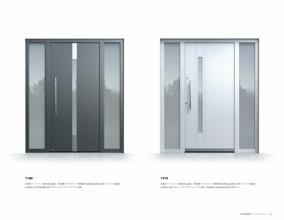 Pagina 15-Usi de intrare PIRNAR OPTIMUM PIRNAR Catalog, brosura Engleza sit the nearest Pirnar showroom for...