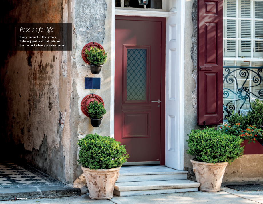 Pagina 24-Usi de intrare PIRNAR OPTIMUM PIRNAR Catalog, brosura Engleza 