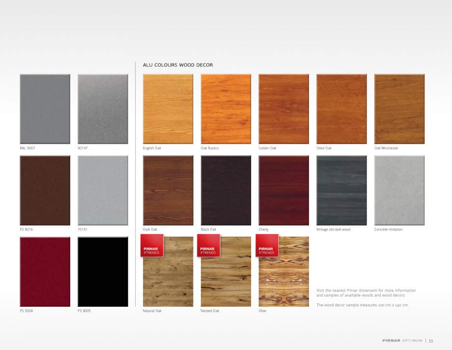 Pagina 35-Usi de intrare PIRNAR OPTIMUM PIRNAR Catalog, brosura Engleza 