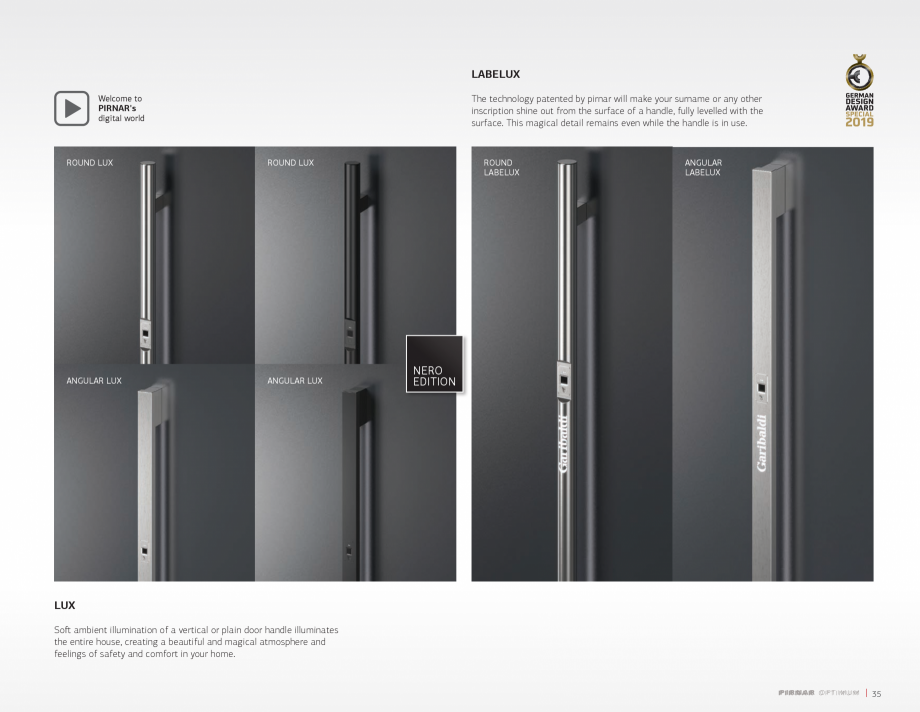 Pagina 37-Usi de intrare PIRNAR OPTIMUM PIRNAR Catalog, brosura Engleza 