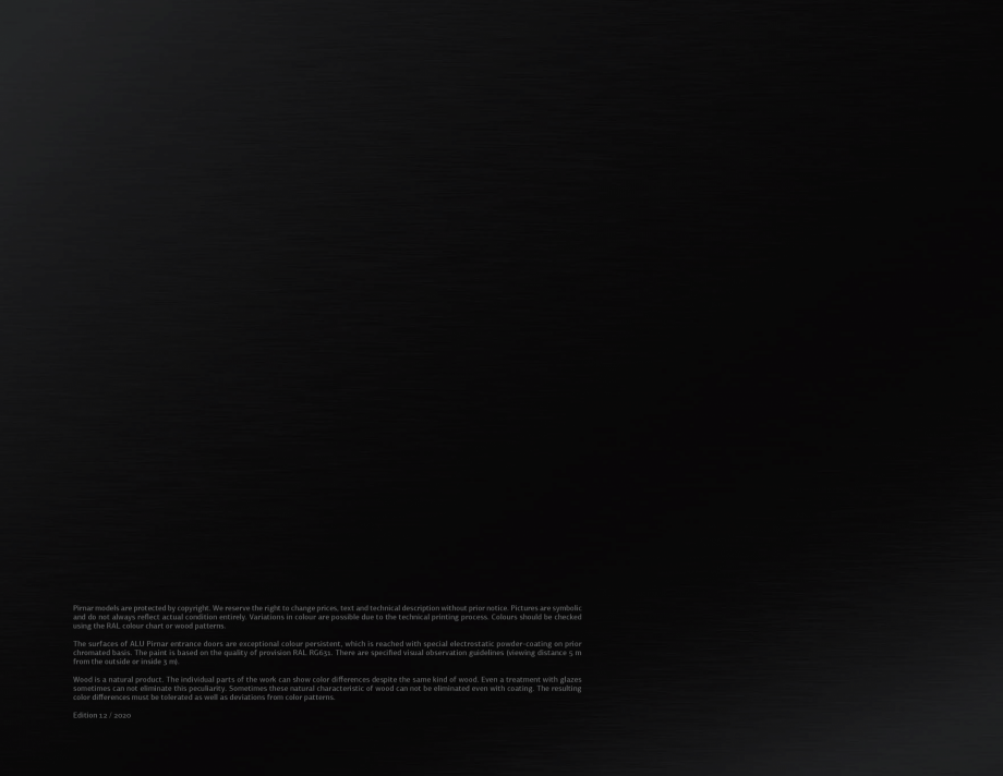 Pagina 43-Usi de intrare PIRNAR OPTIMUM PIRNAR Catalog, brosura Engleza 