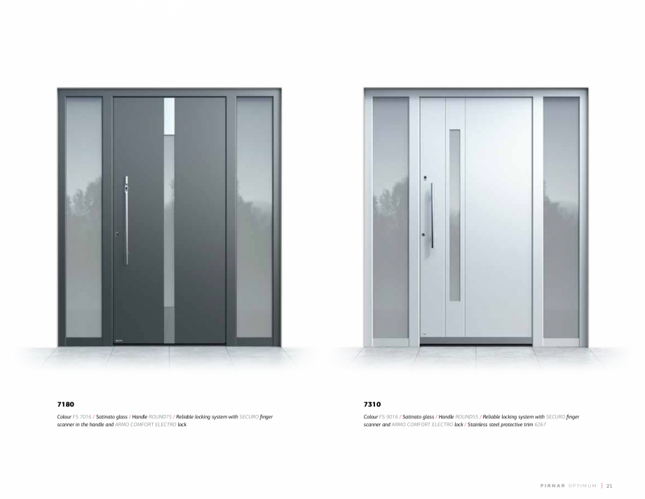 Pagina 23-Usi Pirnar Optimum PIRNAR Catalog, brosura Engleza 