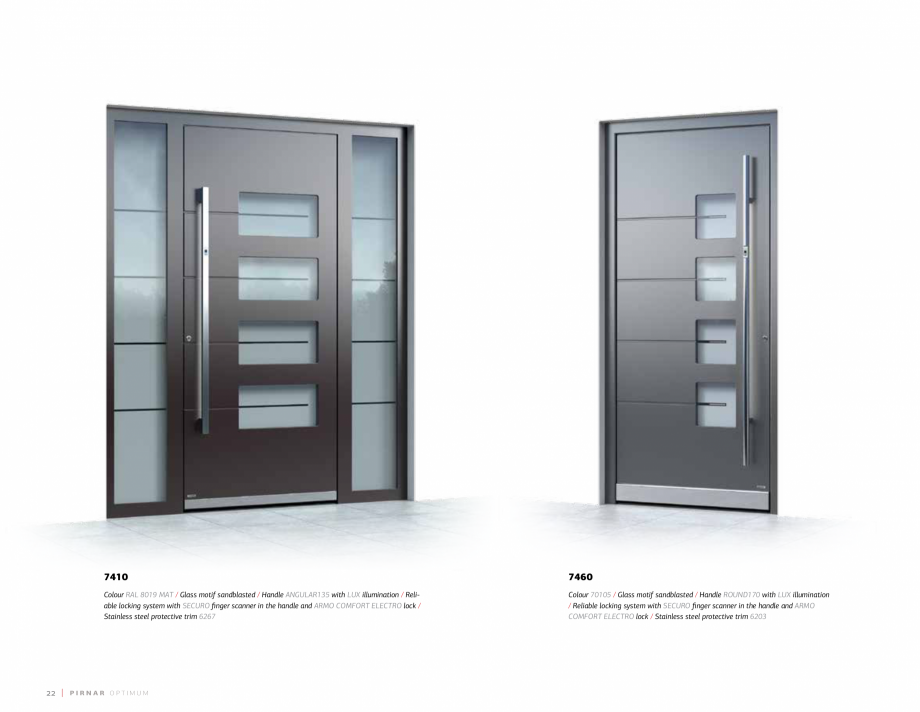 Pagina 24-Usi Pirnar Optimum PIRNAR Catalog, brosura Engleza 