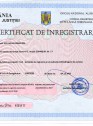 Certificat de inregistrare ORC pentru ECO AQUA DESIGN din 31.07.2020