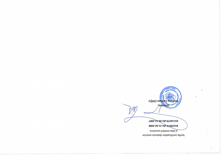 Pagina 2-Certificat de inregistrare ORC pentru ECO AQUA DESIGN din 31.07.2020  Certificare produs Romana 