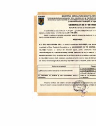 ATESTAT IF Nou Ff nr 621 din 22.10.2019 ECO AQUA DESIGN octombrie 2025-2026