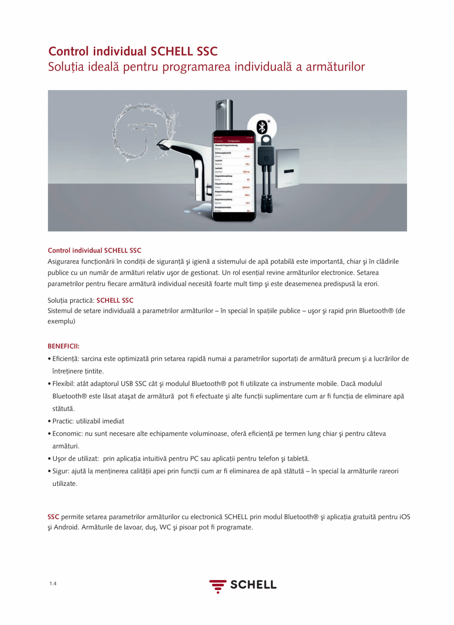 Pagina 22-Schell - Catalog general - 2020-2021  Catalog, brosura Romana ncă din 2014 s-a confirmat
faptul,...