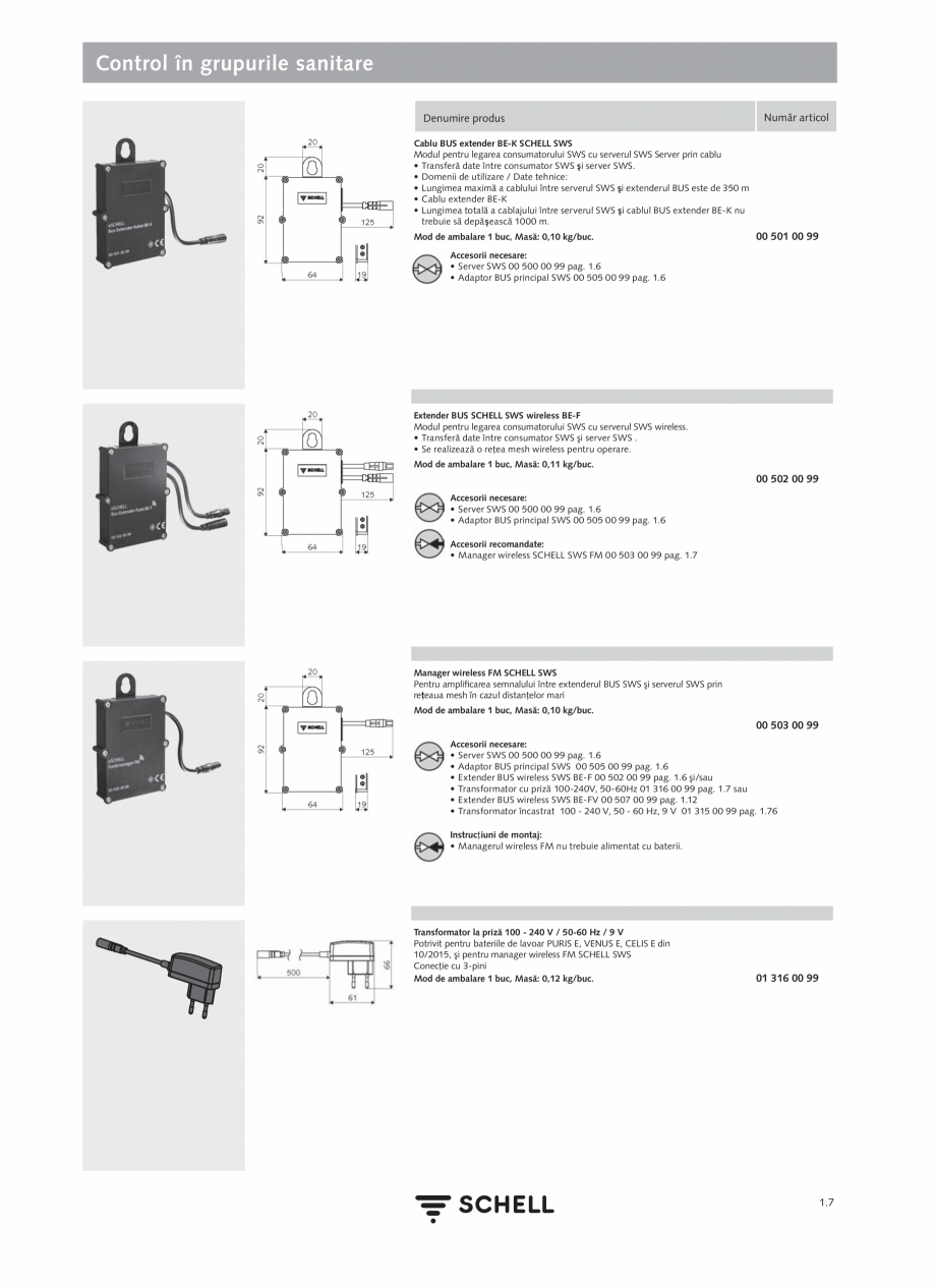 Pagina 25 - Schell - Catalog general - 2020-2021  Catalog, brosura Romana 
reducem costurile în...