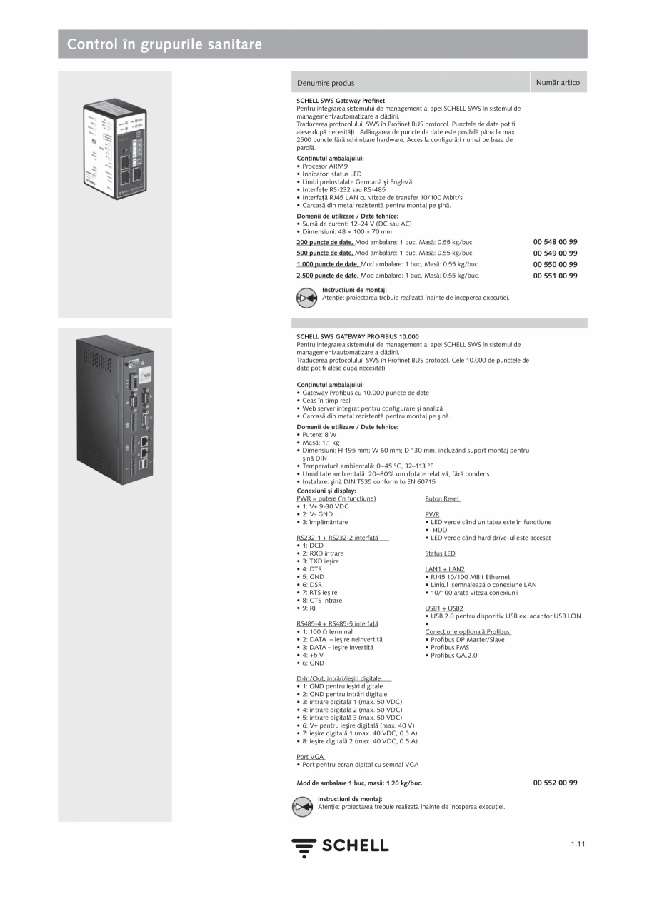 Pagina 29-Schell - Catalog general - 2020-2021  Catalog, brosura Romana nella,
care depăşesc valorile...