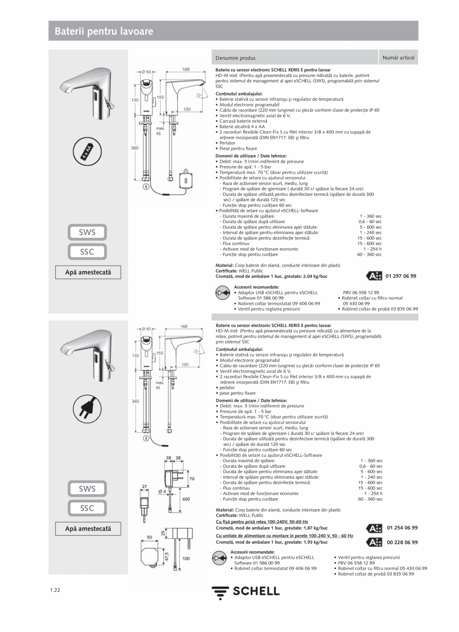 Pagina 40-Schell - Catalog general - 2020-2021  Catalog, brosura Romana  clasificare,
SCHELL demonstrează...