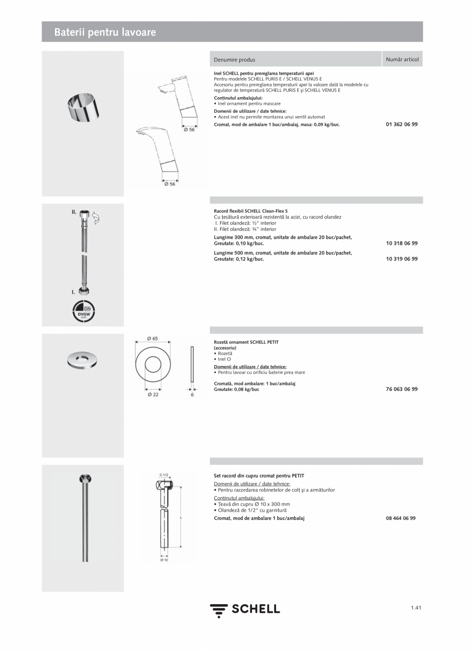Pagina 59-Schell - Catalog general - 2020-2021  Catalog, brosura Romana patibilă SSC la un PC. Adaptorul
este...