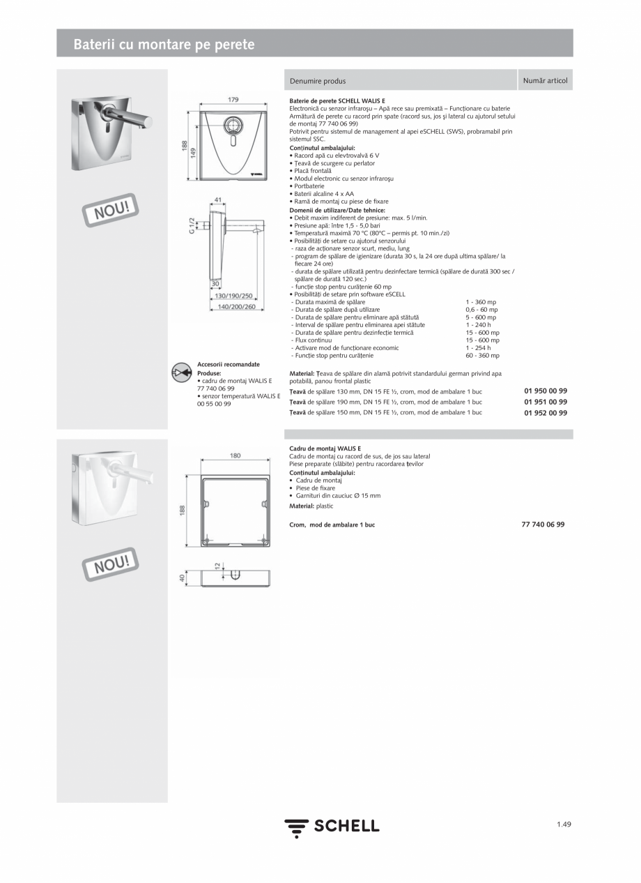 Pagina 67-Schell - Catalog general - 2020-2021  Catalog, brosura Romana ansfer 10/100 Mbit/s
• Carcasă din ...