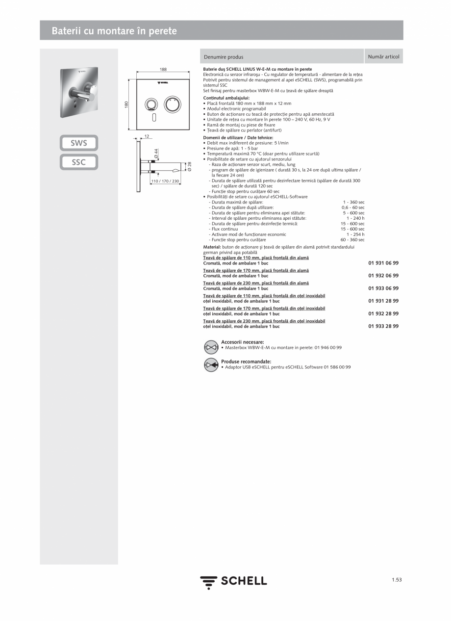 Pagina 71-Schell - Catalog general - 2020-2021  Catalog, brosura Romana  Dimensiuni: 48 × 100 × 70 mm
200...