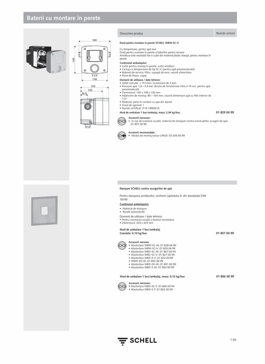Pagina 73-Schell - Catalog general - 2020-2021  Catalog, brosura Romana fără schimbare hardware. Acces la...