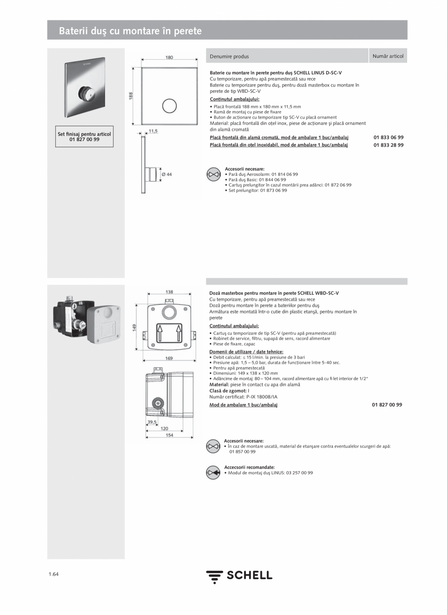 Pagina 82-Schell - Catalog general - 2020-2021  Catalog, brosura Romana a cablurile de racordul flexibil al...