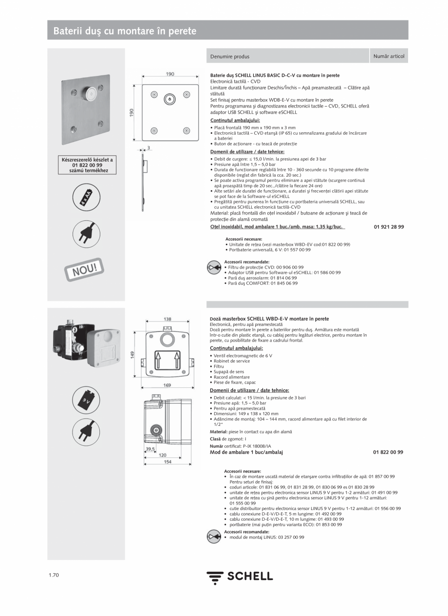 Pagina 88-Schell - Catalog general - 2020-2021  Catalog, brosura Romana ndrumar de utilizare, şi driver...