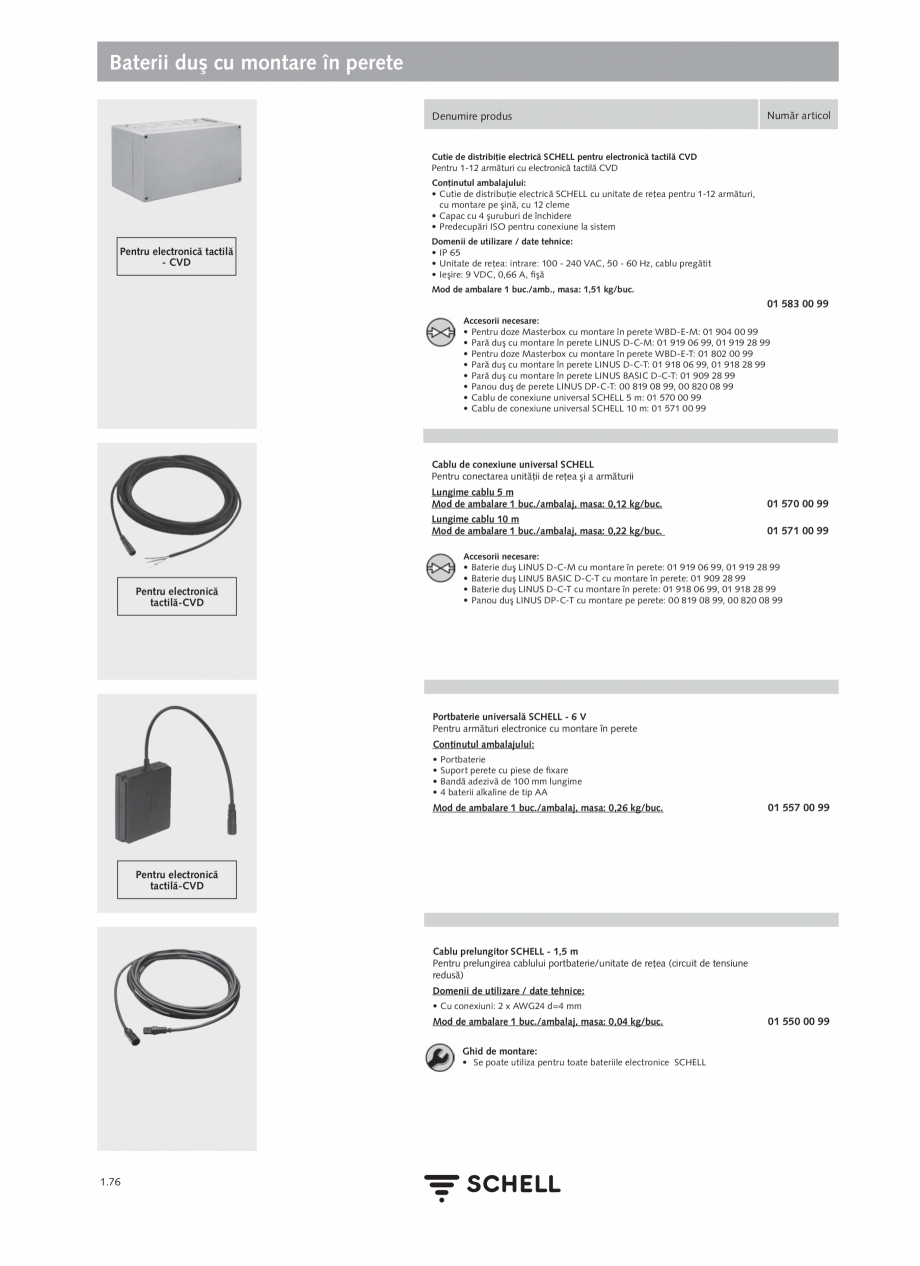 Pagina 94-Schell - Catalog general - 2020-2021  Catalog, brosura Romana  apei stătute:
5 - 600 sec
- Interval...