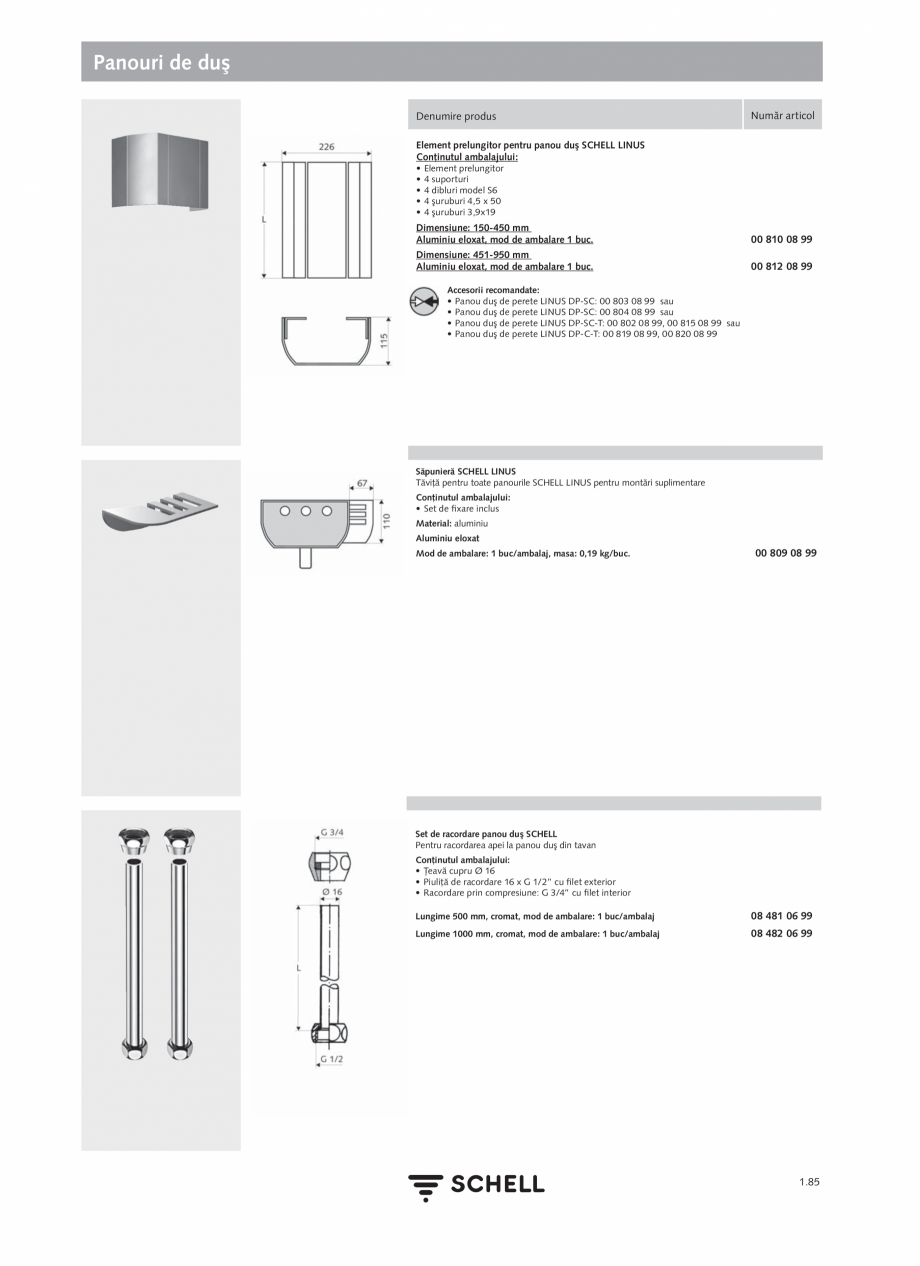 Pagina 103-Schell - Catalog general - 2020-2021  Catalog, brosura Romana 
Cu unitate de alimentare cu montare...