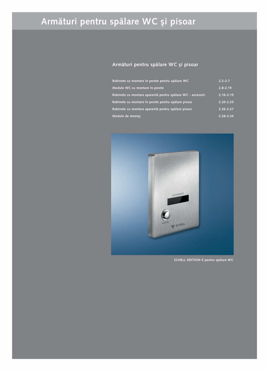 Pagina 105-Schell - Catalog general - 2020-2021  Catalog, brosura Romana - Durata de spălare pentru...