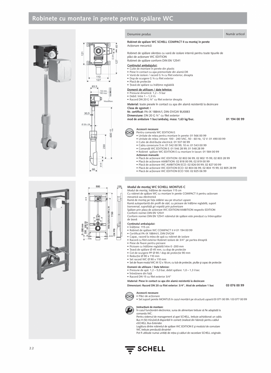 Pagina 106 - Schell - Catalog general - 2020-2021  Catalog, brosura Romana i flexibile Clean-Fix S...