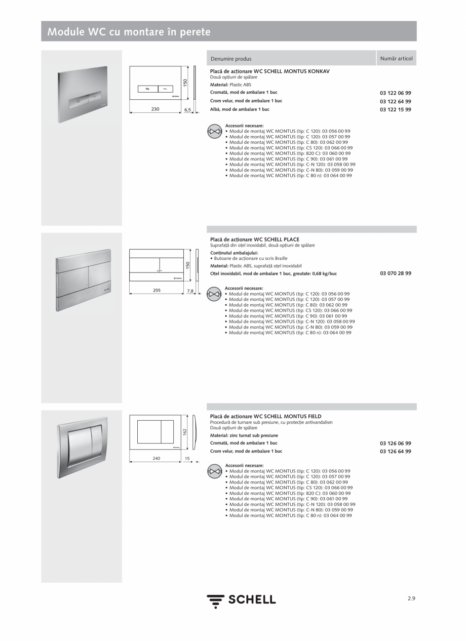 Pagina 113-Schell - Catalog general - 2020-2021  Catalog, brosura Romana  Piese pentru fixare

SWS

Domenii de...