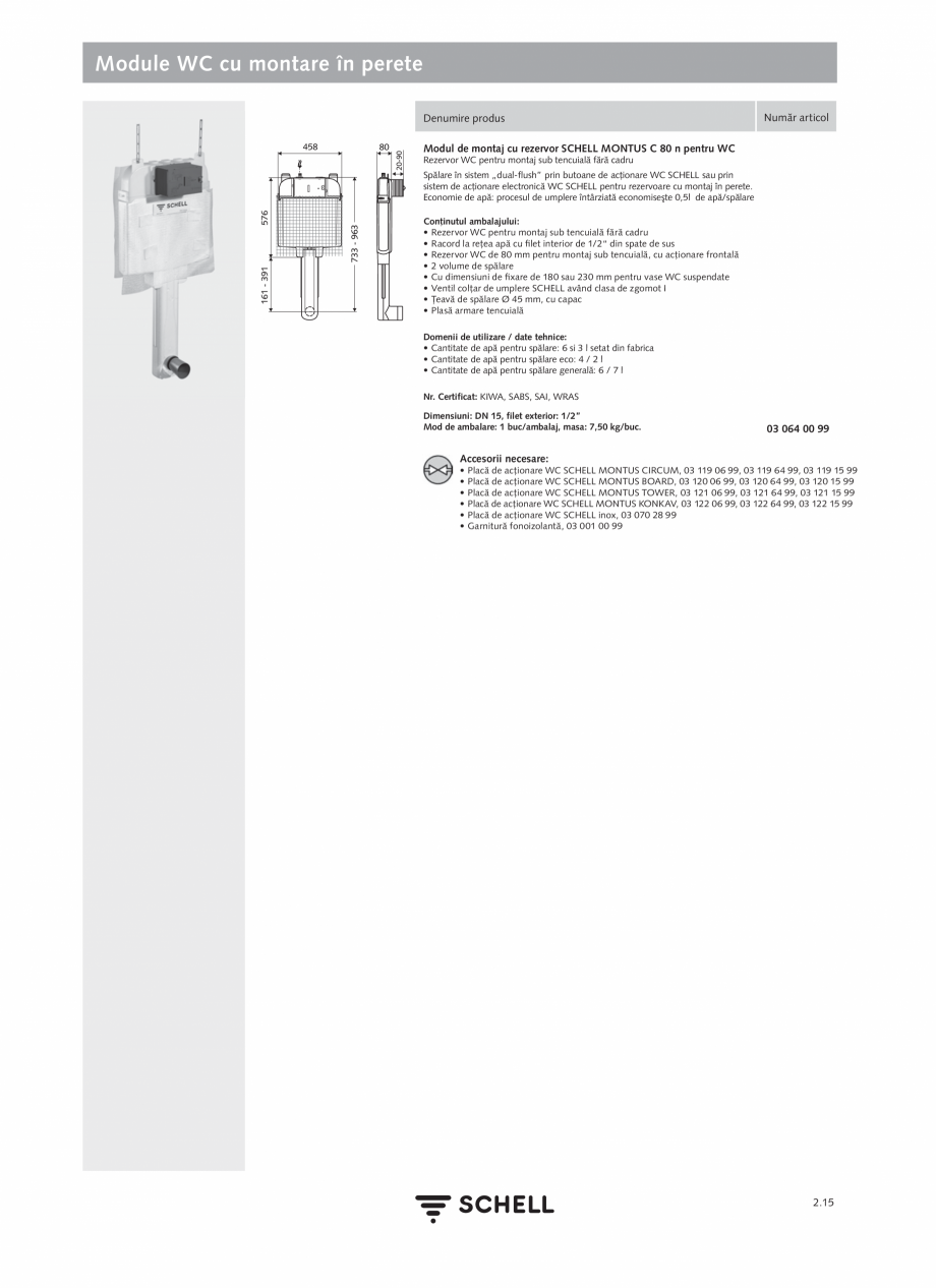 Pagina 119-Schell - Catalog general - 2020-2021  Catalog, brosura Romana programabilă prin sistemul SSC...
