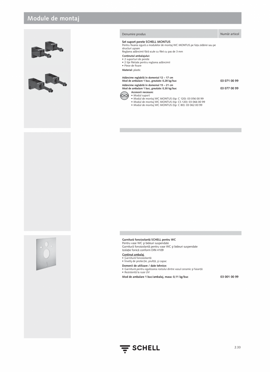 Pagina 137-Schell - Catalog general - 2020-2021  Catalog, brosura Romana  cablu de racordare cu ştecăr...