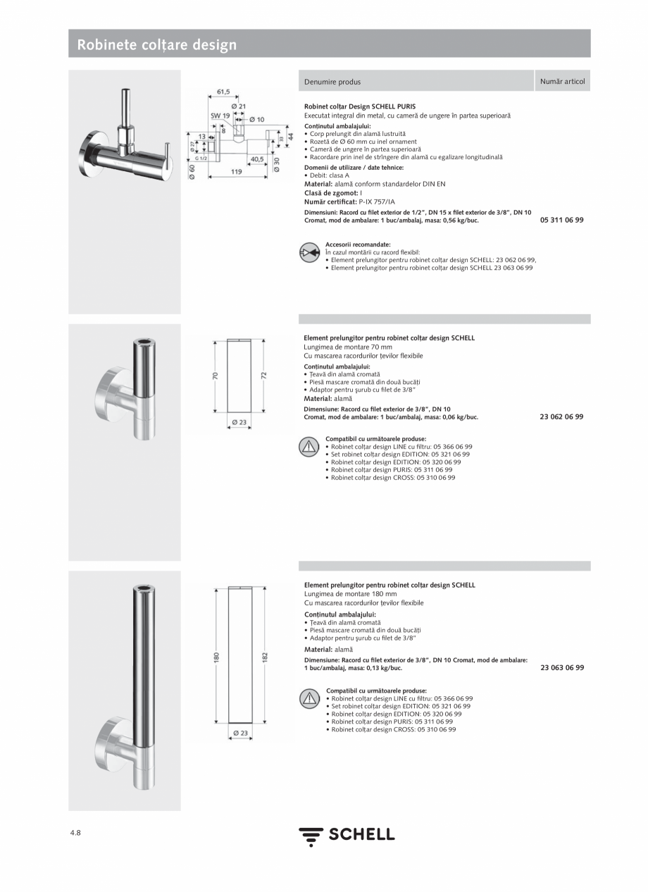 Pagina 166-Schell - Catalog general - 2020-2021  Catalog, brosura Romana izată pentru dezinfectare termică...