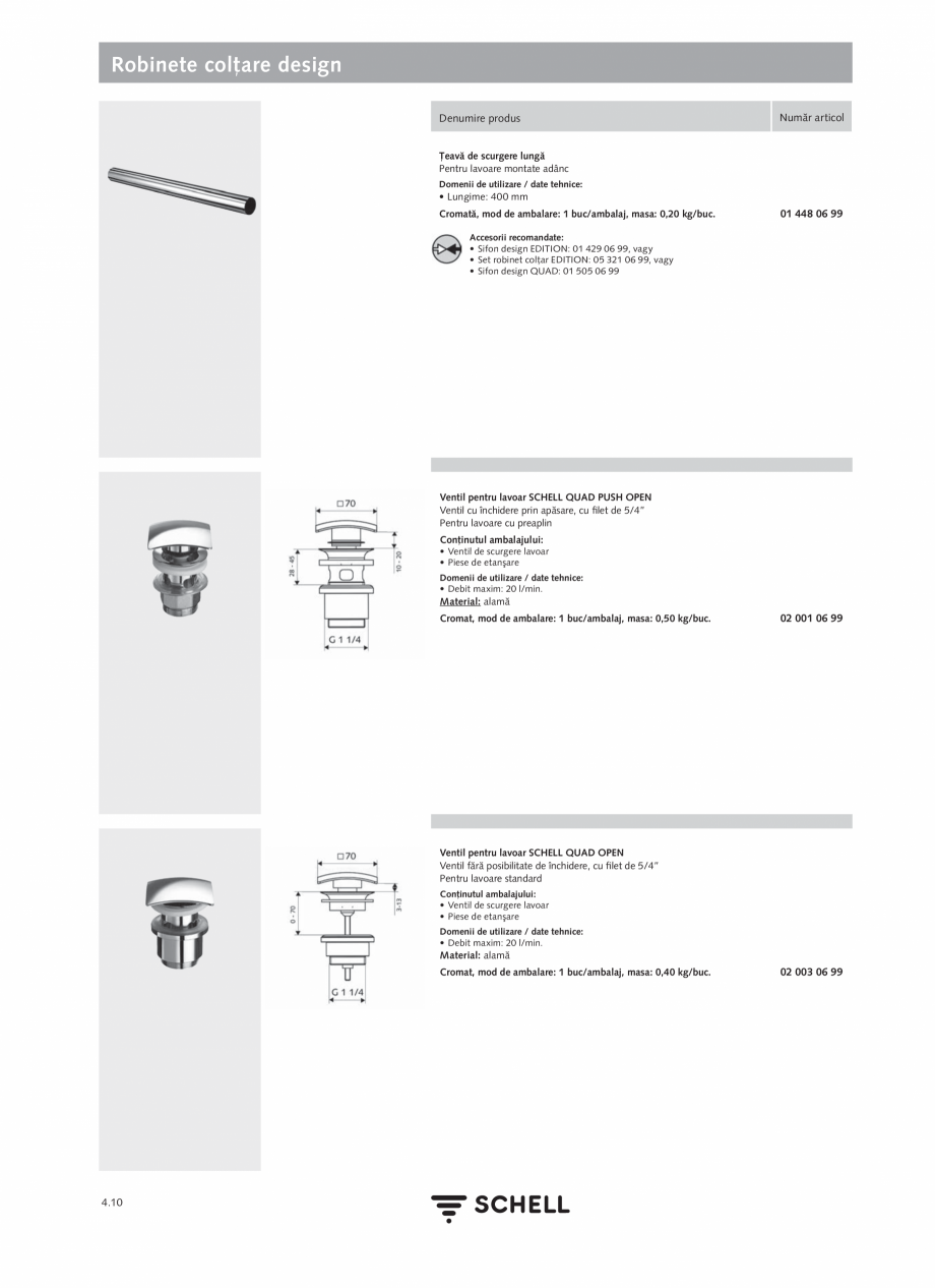 Pagina 168-Schell - Catalog general - 2020-2021  Catalog, brosura Romana tor antifurt UNIVERSAL: 02 121 06 99 ...