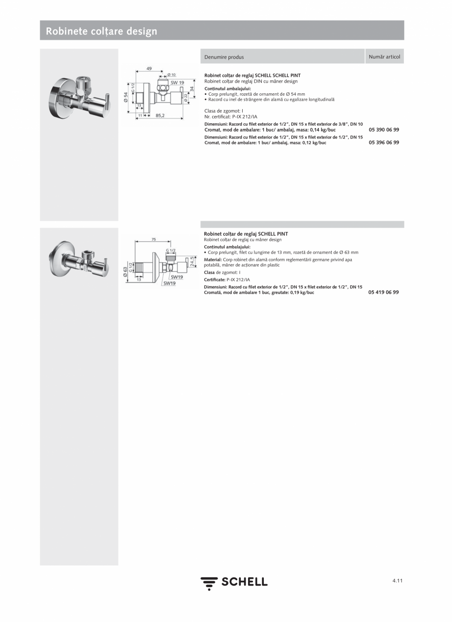 Pagina 169-Schell - Catalog general - 2020-2021  Catalog, brosura Romana 1 buc/ambalaj, masa: 3,03 kg/buc....