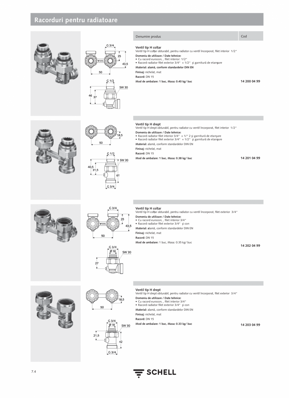 Pagina 184-Schell - Catalog general - 2020-2021  Catalog, brosura Romana e prin software eSCHELL
•...