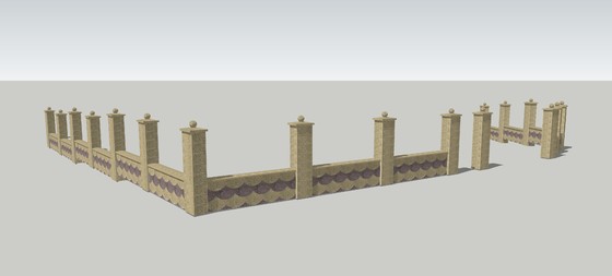 Prefabet Detaliu gard - montaj capace - Garduri modulare din beton pentru curte si gradina Prefabet