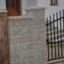 Gard din beton - spalat gri, detaliu