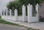 Garduri modulare din beton pentru curte si gradina - Prefabet