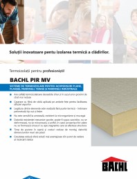 Placi termoizolante rigide din poliuretan