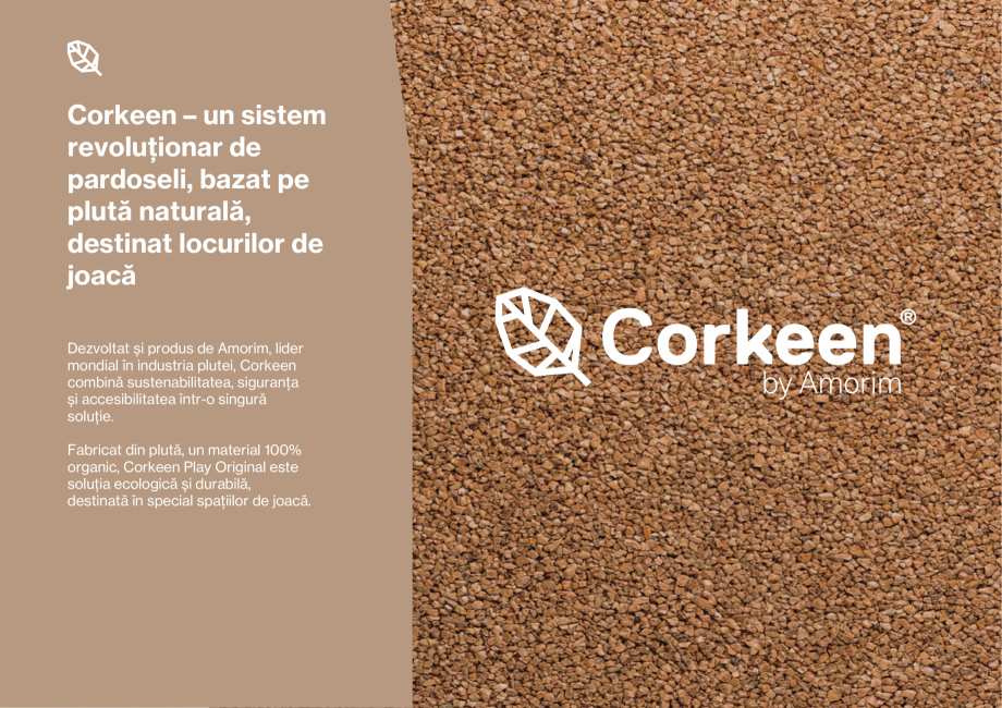 Pagina 2-Pardoseli din pluta pentru locuri de joaca Corkeen by Amorim Catalog, brosura Romana te fi decupat...