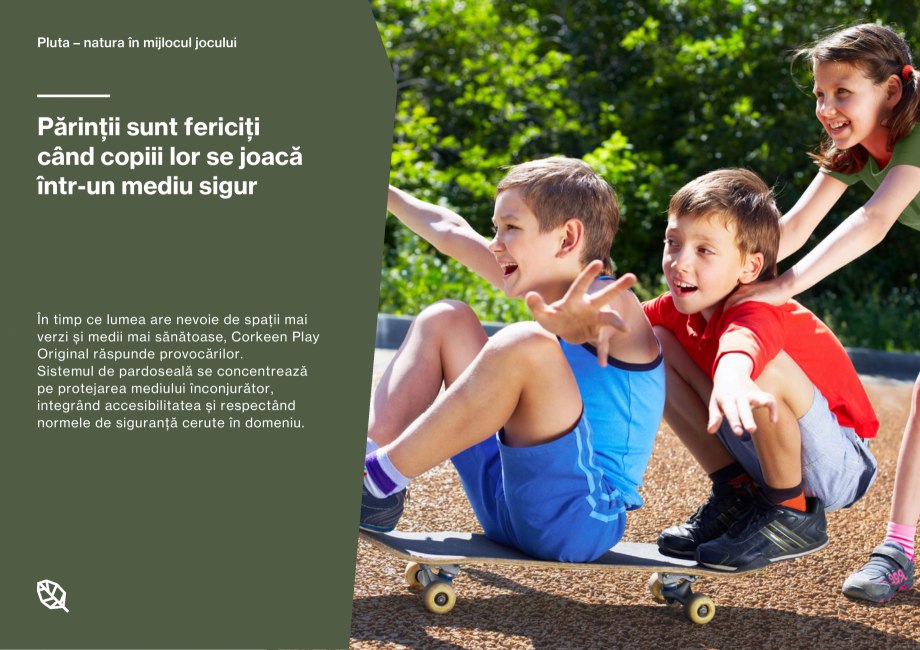 Pagina 15-Pardoseli din pluta pentru locuri de joaca Corkeen by Amorim Catalog, brosura Romana 